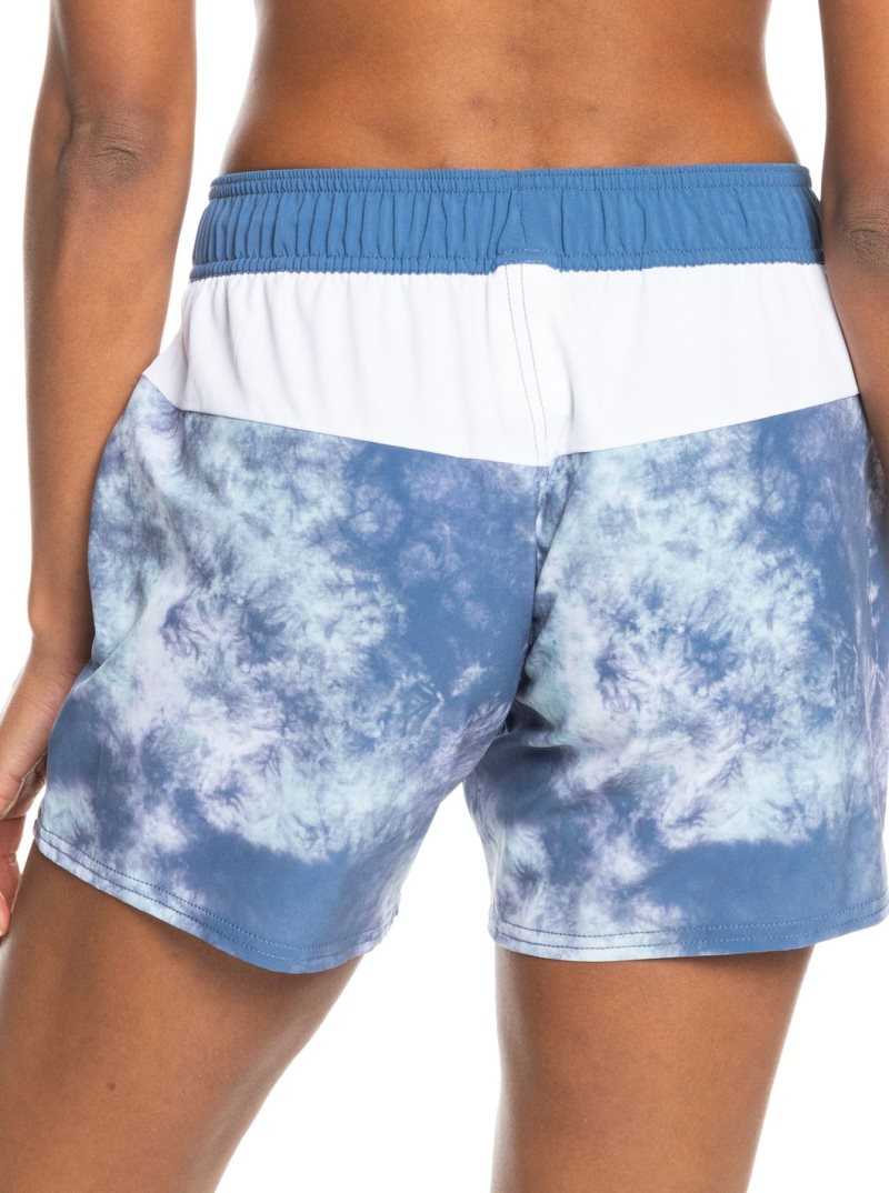 Shorts De Bain Roxy Sea 5' Femme Bleu | 298541UCX