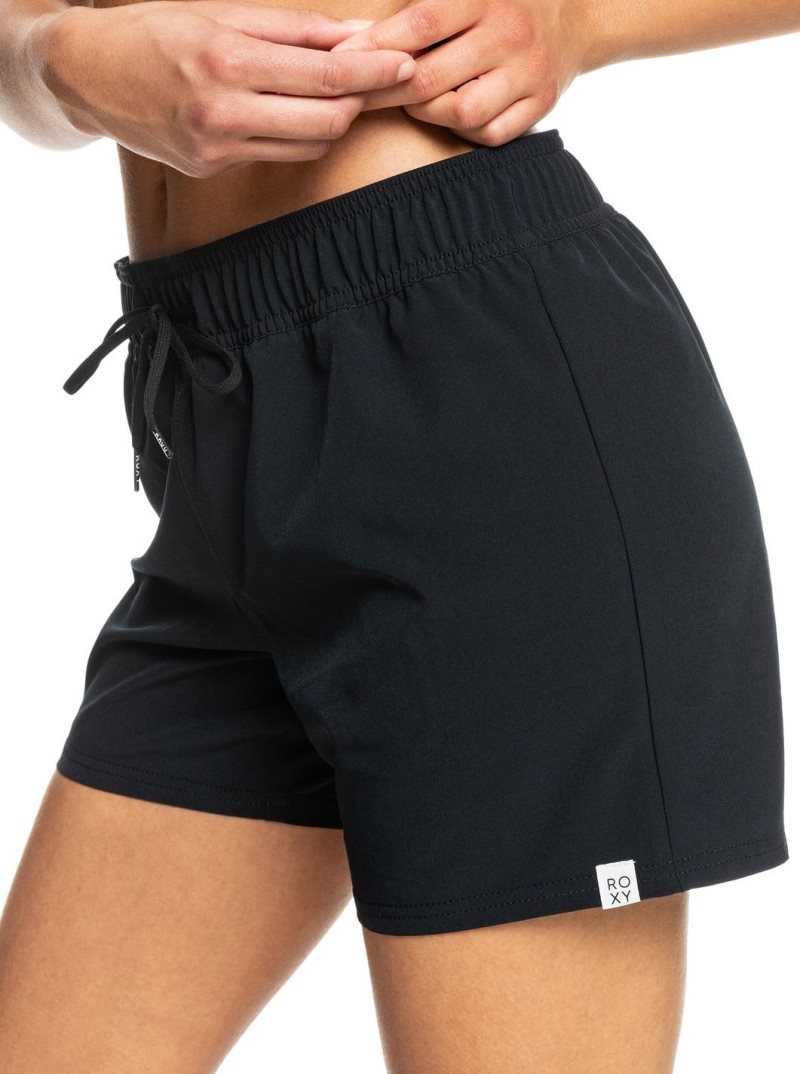 Shorts De Bain Roxy Sea 5' Femme Grise Foncé | 715349JOY