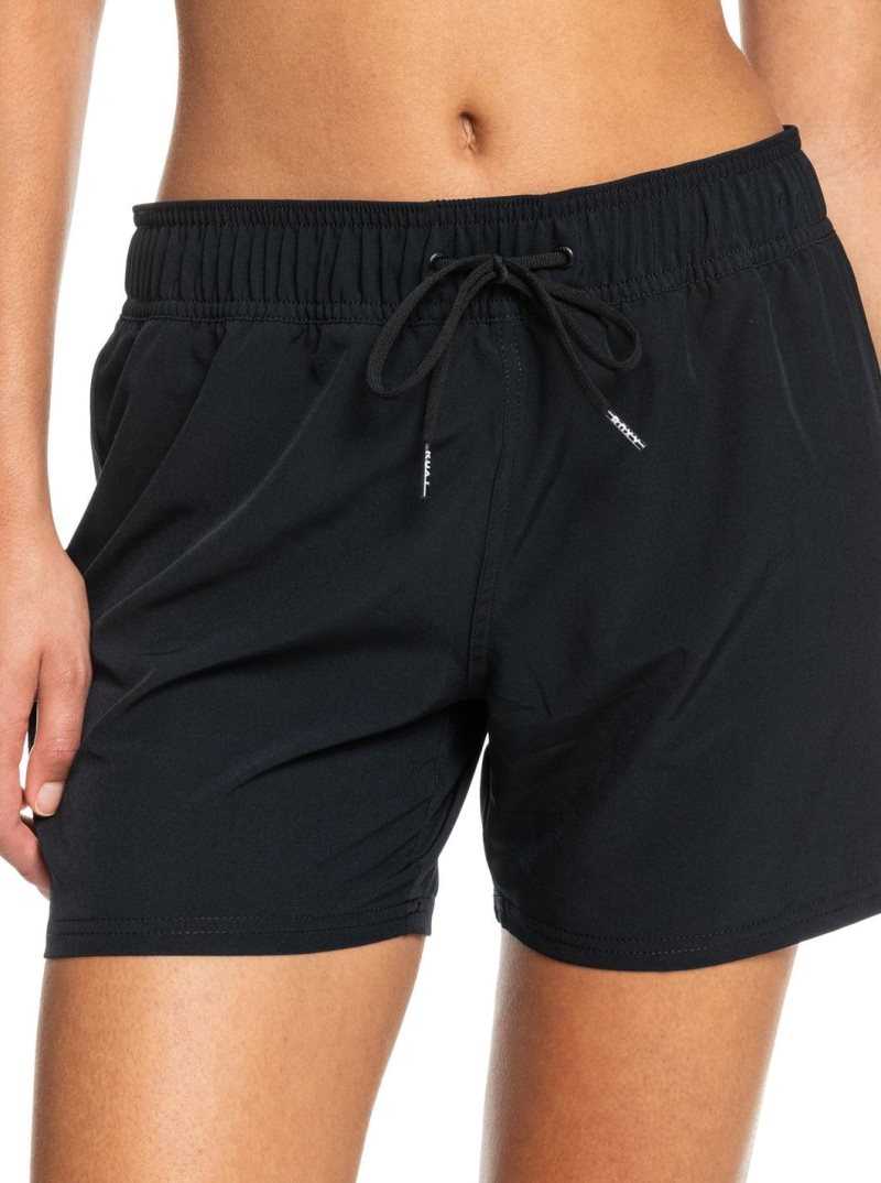 Shorts De Bain Roxy Sea 5\' Femme Grise Foncé | 715349JOY