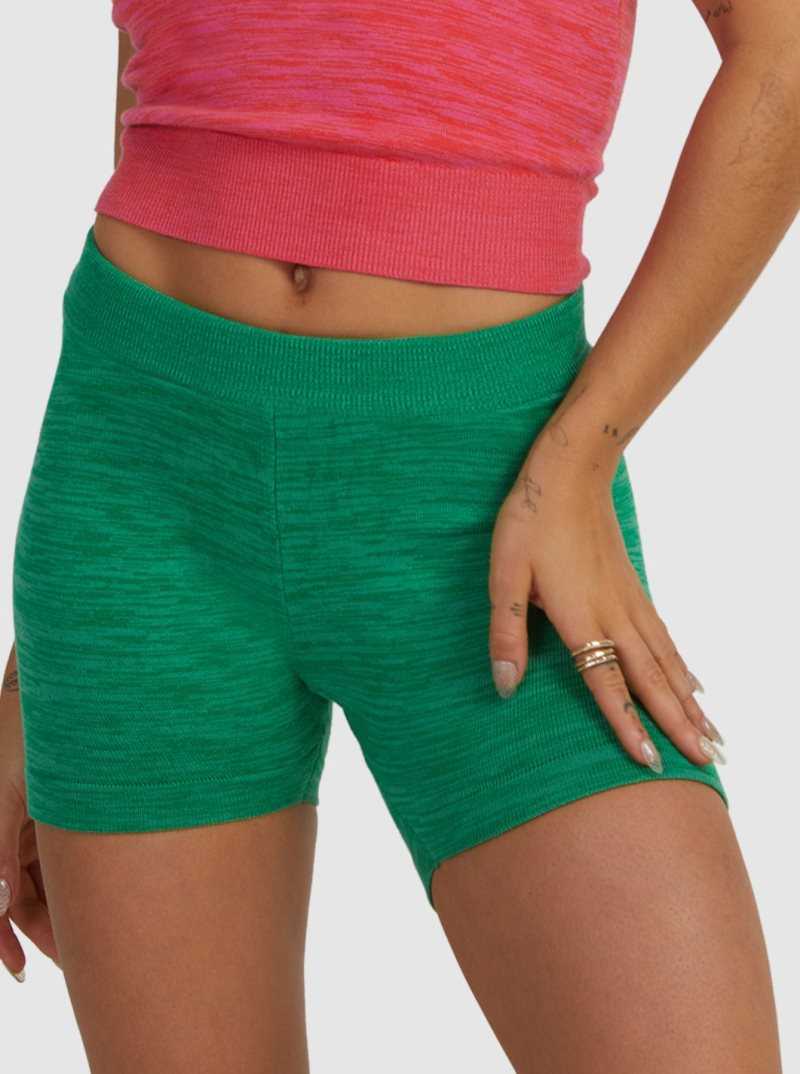 Shorts Roxy Bold As Love Bike Femme Vert | 802163RVO
