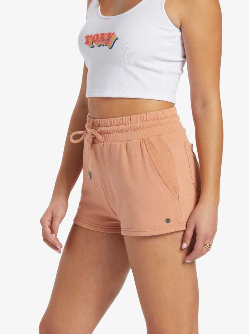 Shorts Roxy Check Out Sweat Femme | 054738CJH