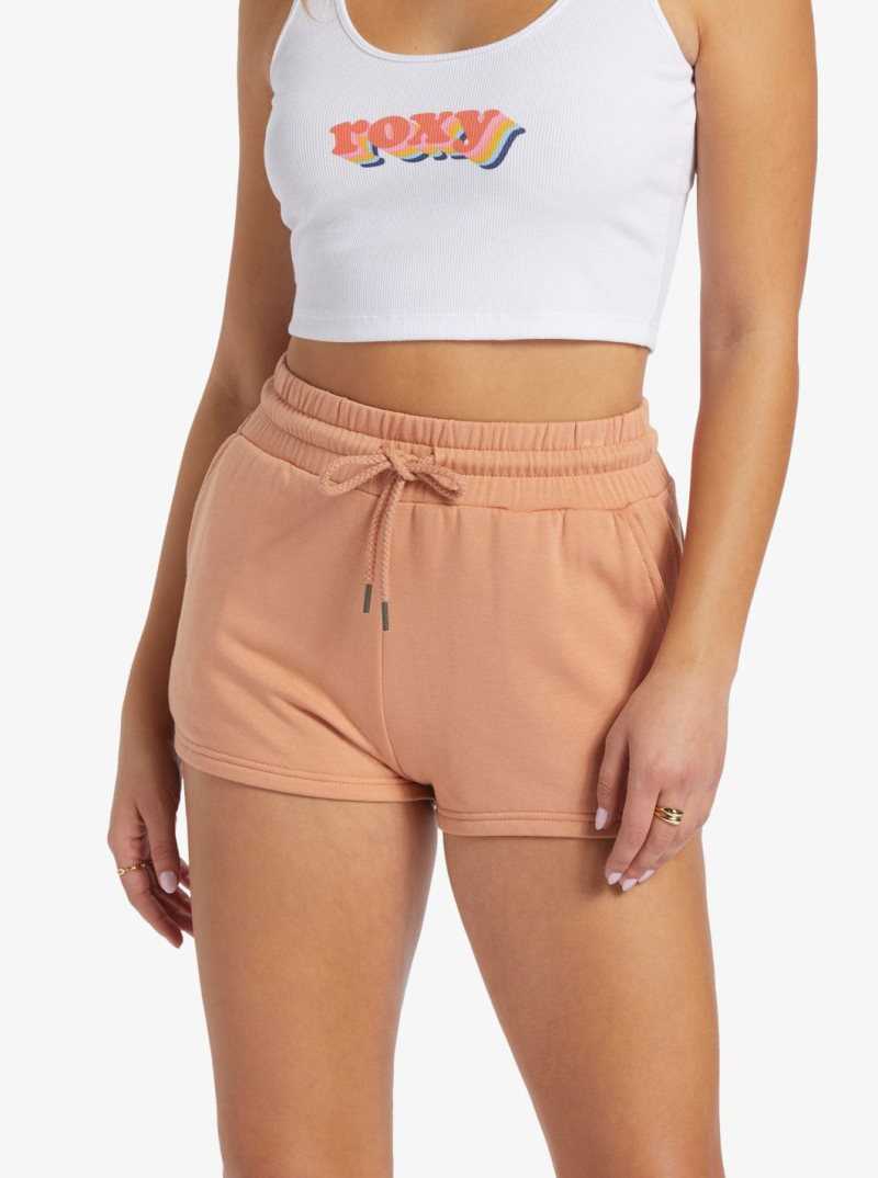 Shorts Roxy Check Out Sweat Femme | 054738CJH