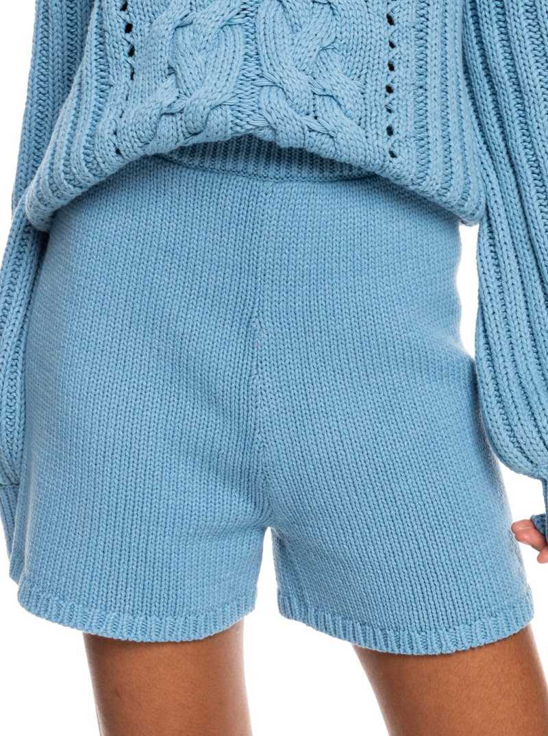 Shorts Roxy Hello Again Femme Bleu | 230478RAS