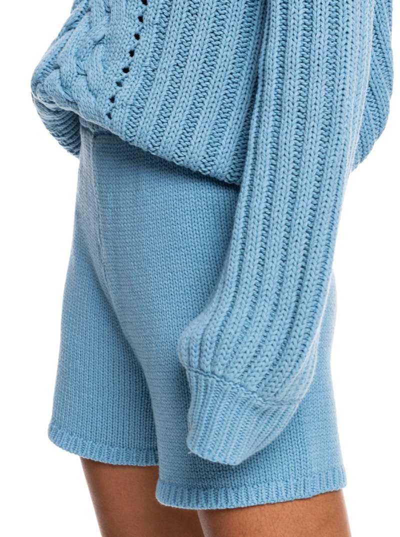 Shorts Roxy Hello Again Femme Bleu | 230478RAS