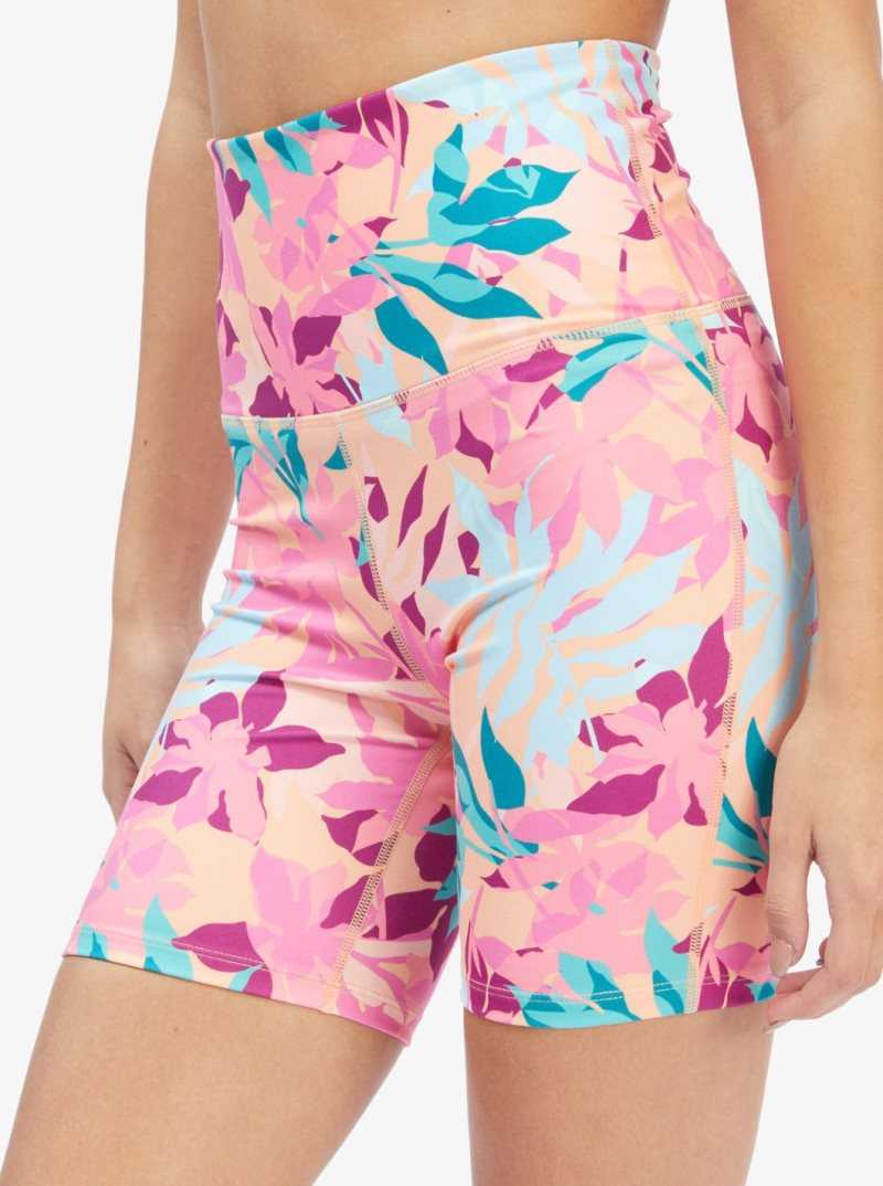 Shorts Roxy Kaileo High Waisted Vélo Femme | 067419FCJ
