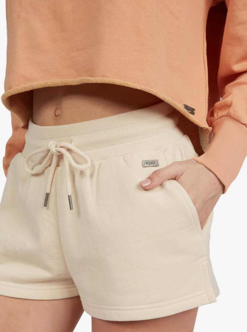 Shorts Roxy Morning Run Sweatshorts Femme | 270865AZM