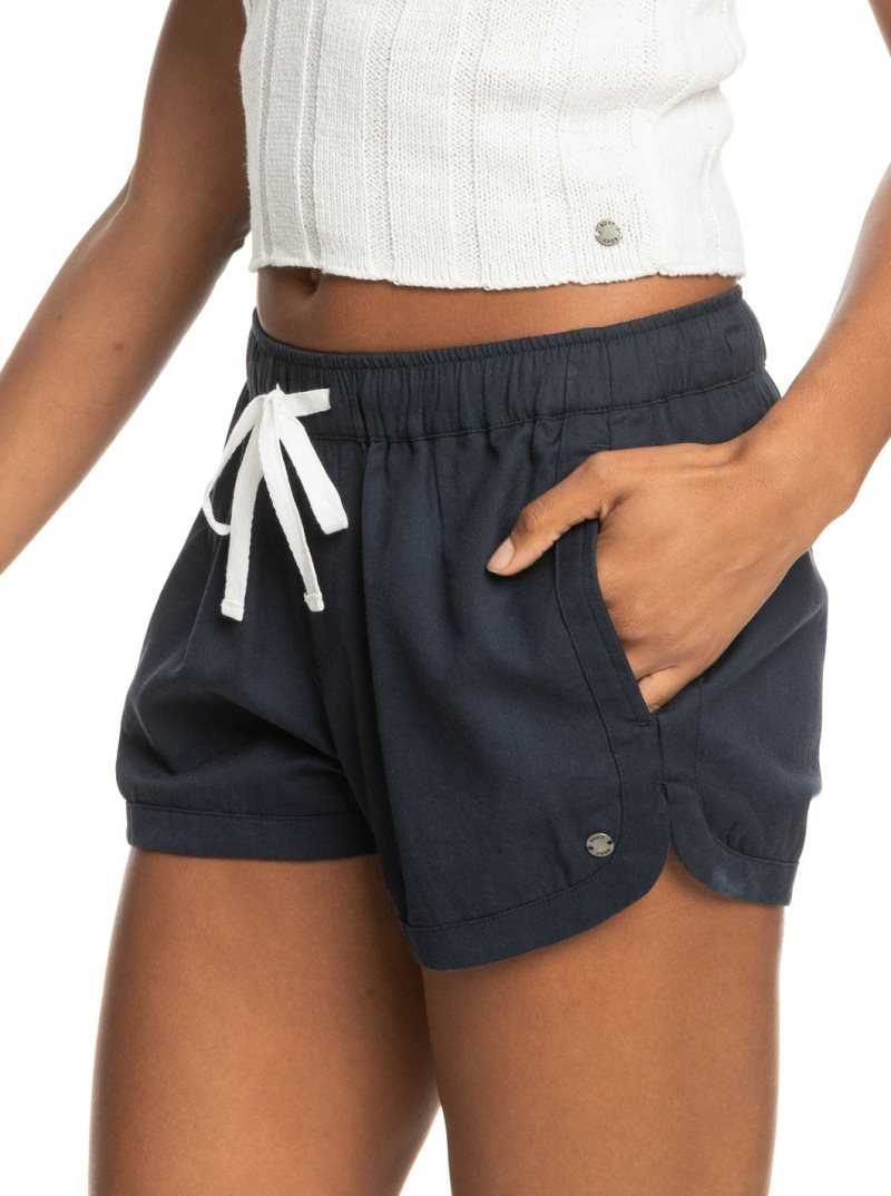 Shorts Roxy New Impossible Love Elasticized Femme Indigo | 921735HXU