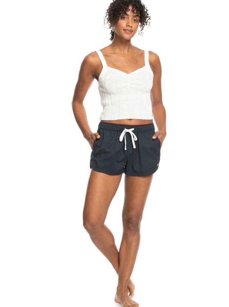 Shorts Roxy New Impossible Love Elasticized Femme Indigo | 921735HXU