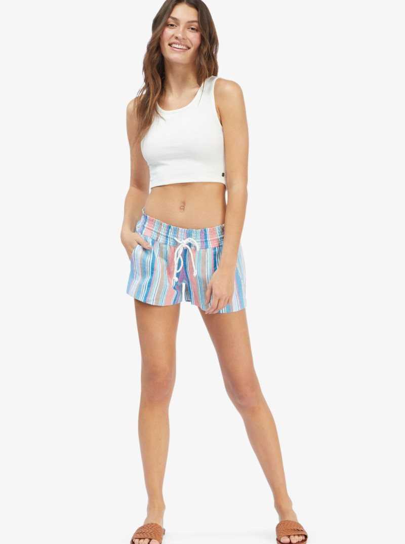 Shorts Roxy Oceanside Femme Stripes | 129867FOA