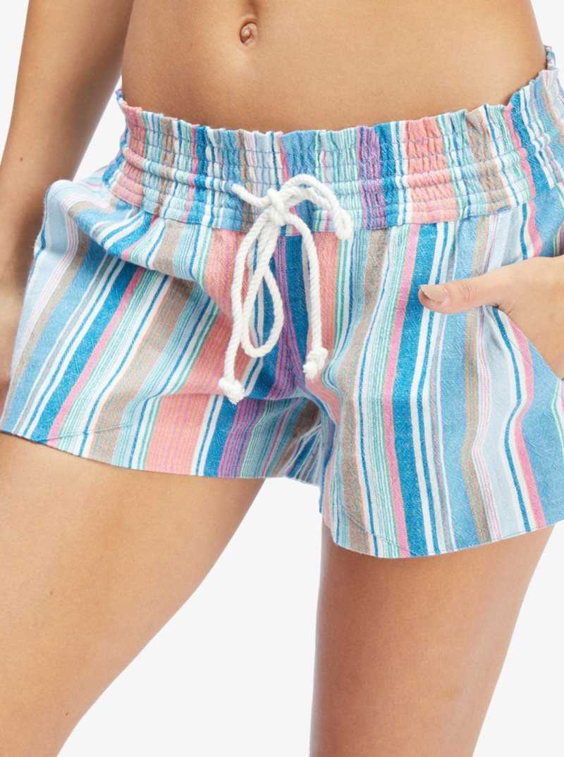 Shorts Roxy Oceanside Femme Stripes | 129867FOA