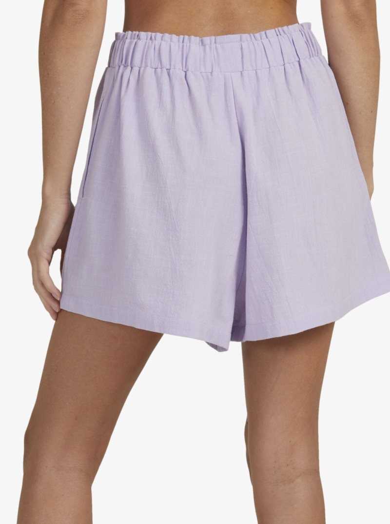 Shorts Roxy Place To Be 6' Knit Femme Violette | 056148WPJ