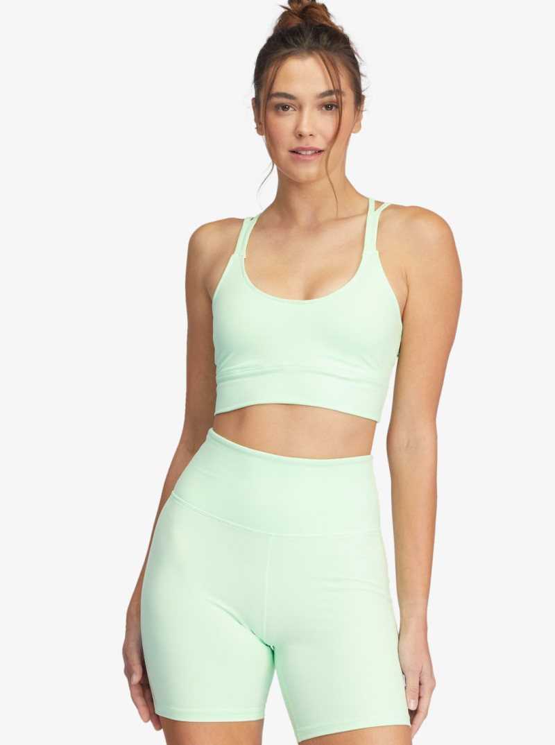 Soutien Gorge Sport Roxy Kaileo Elongated Femme Vert | 864931WRU