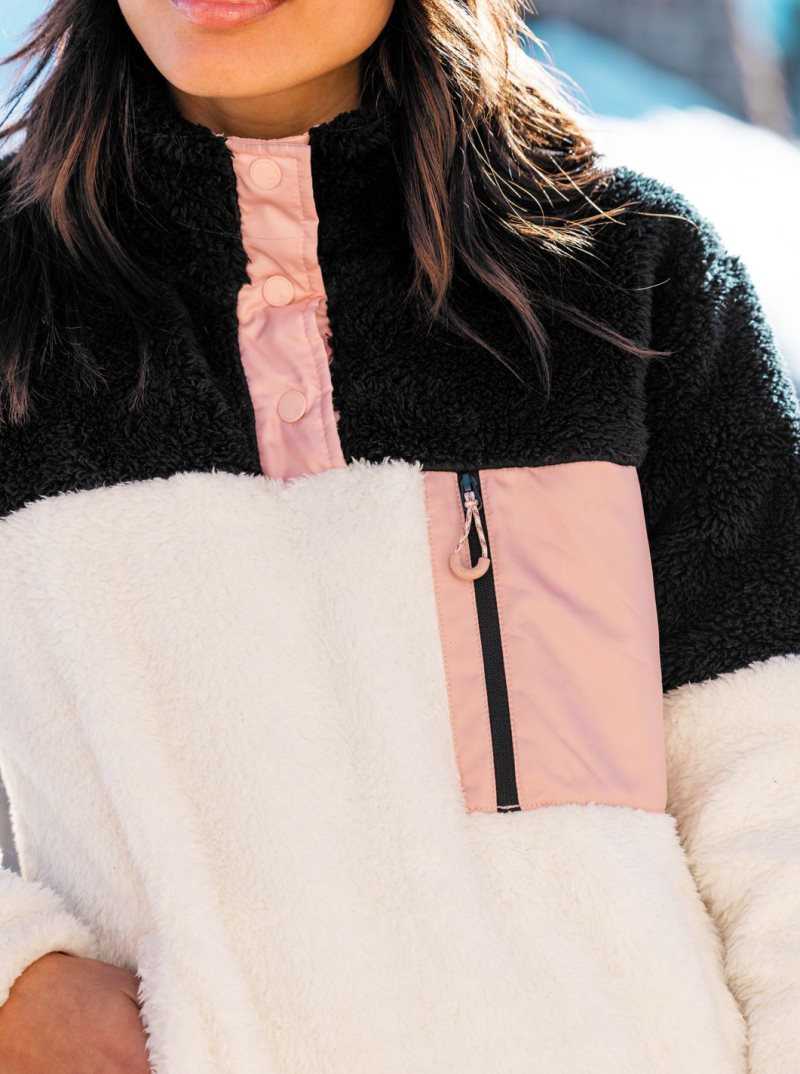 Toison Roxy Alabama Sherpa Pullover Femme | 094857AVX
