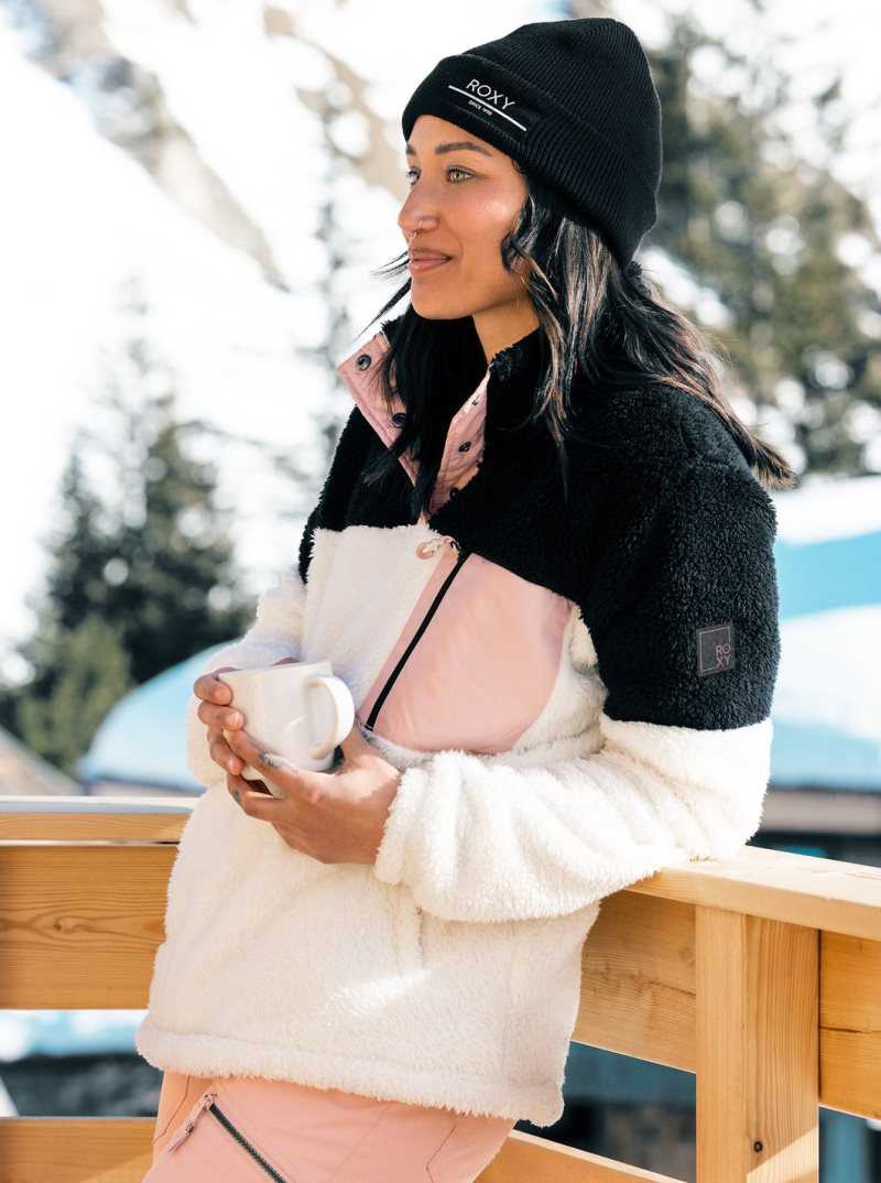 Toison Roxy Alabama Sherpa Pullover Femme | 094857AVX