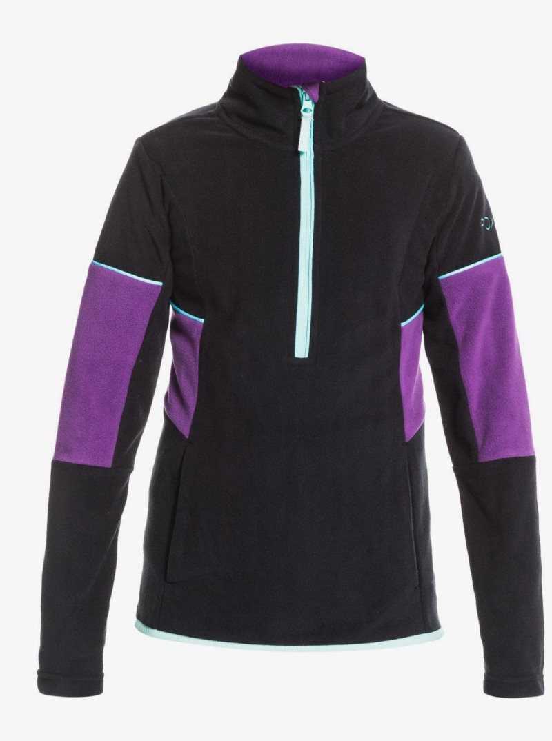 Toison Roxy Sayna Polar Femme Noir | 752931BJK