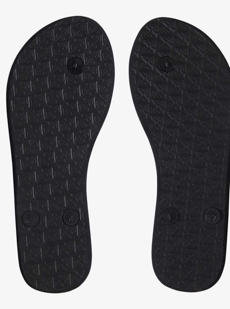 Tong Roxy Antilles Sandals Femme Noir | 160378GRN