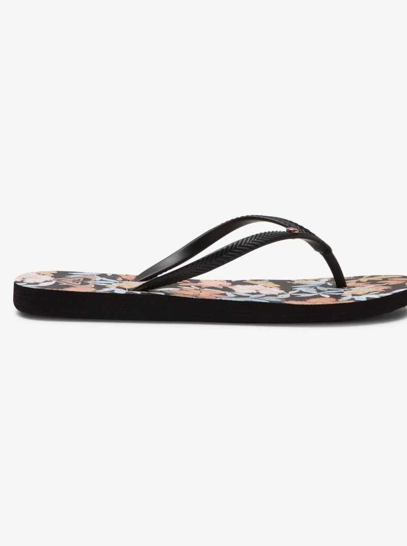 Tong Roxy Bermuda Sandals Femme Grise Foncé Noir | 465827AQT