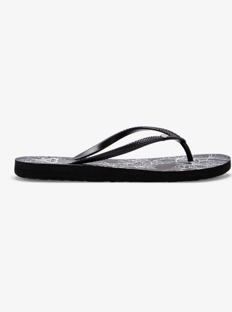 Tong Roxy Bermuda Sandals Femme Noir | 154869RXO