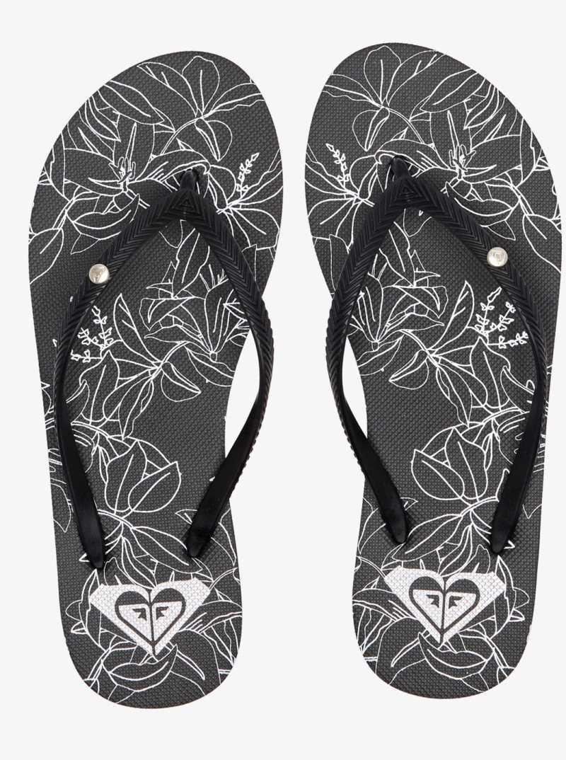 Tong Roxy Bermuda Sandals Femme Noir | 154869RXO