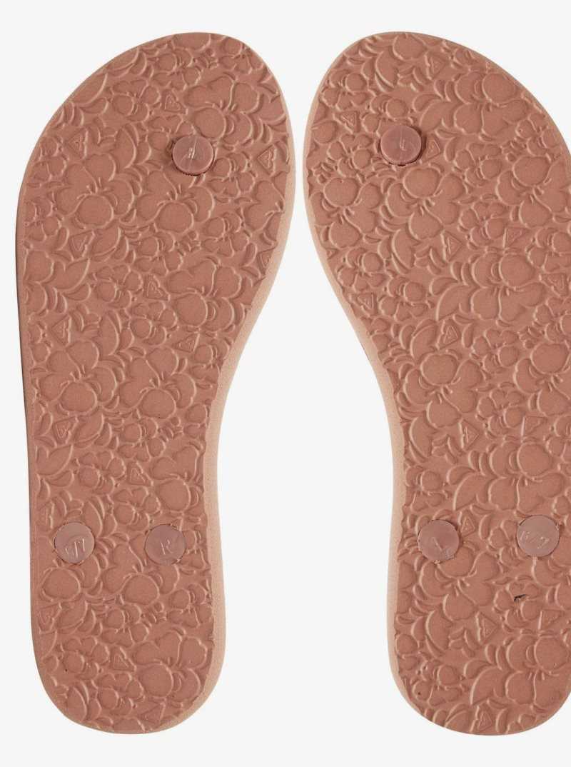 Tong Roxy Bermuda Sandals Femme Rose | 413028HLZ