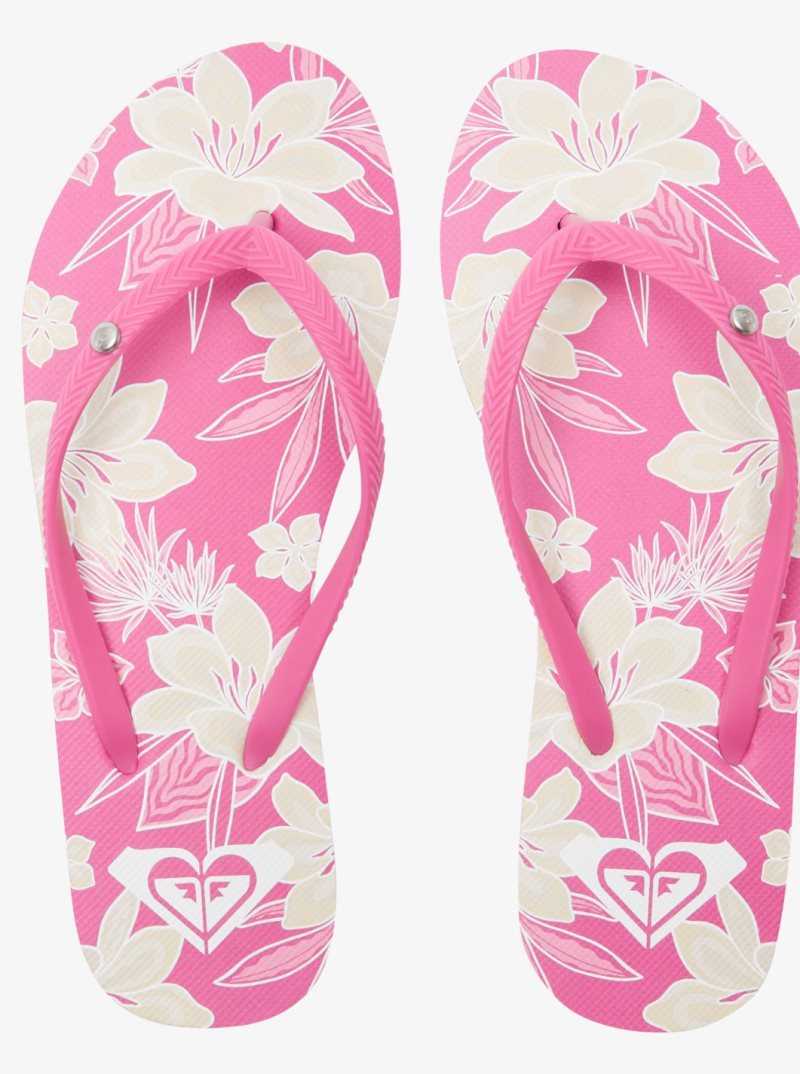 Tong Roxy Bermuda Sandals Femme Rose | 689742MOX