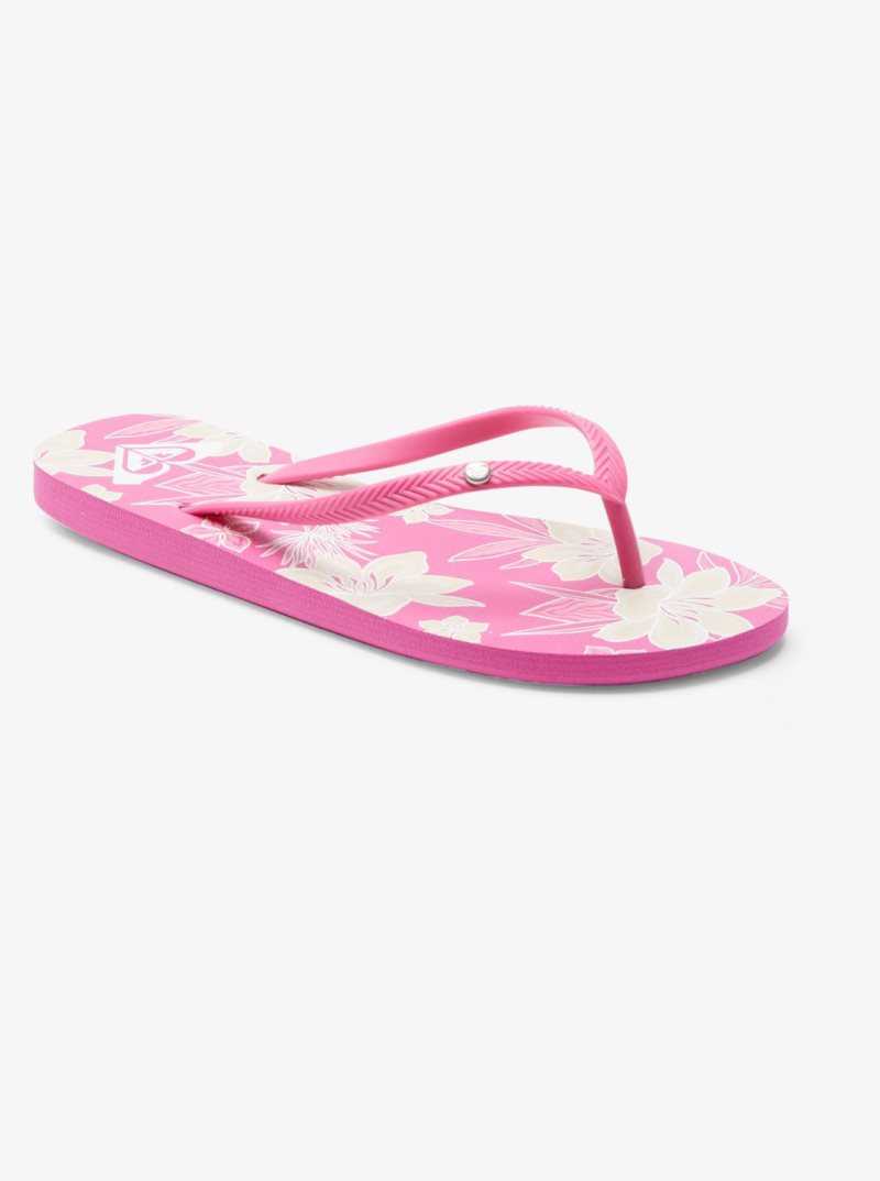 Tong Roxy Bermuda Sandals Femme Rose | 689742MOX