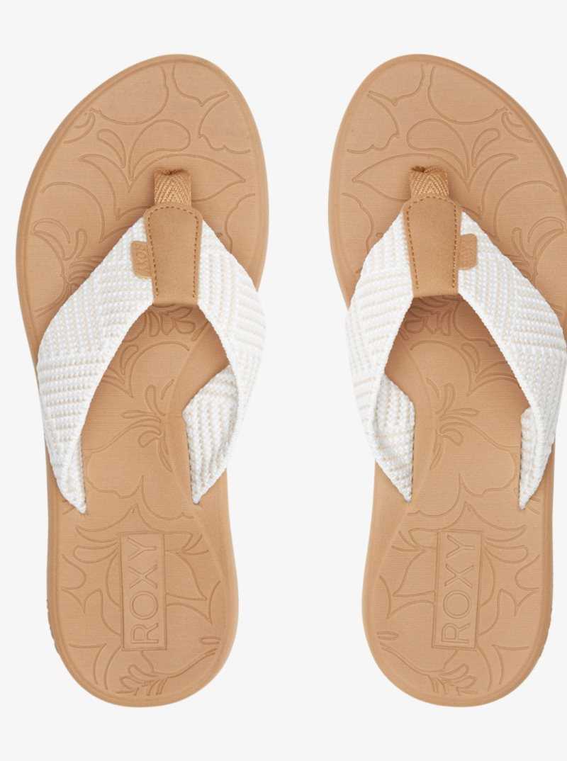 Tong Roxy Colbee Hi Sandals Femme Beige | 914238DMG