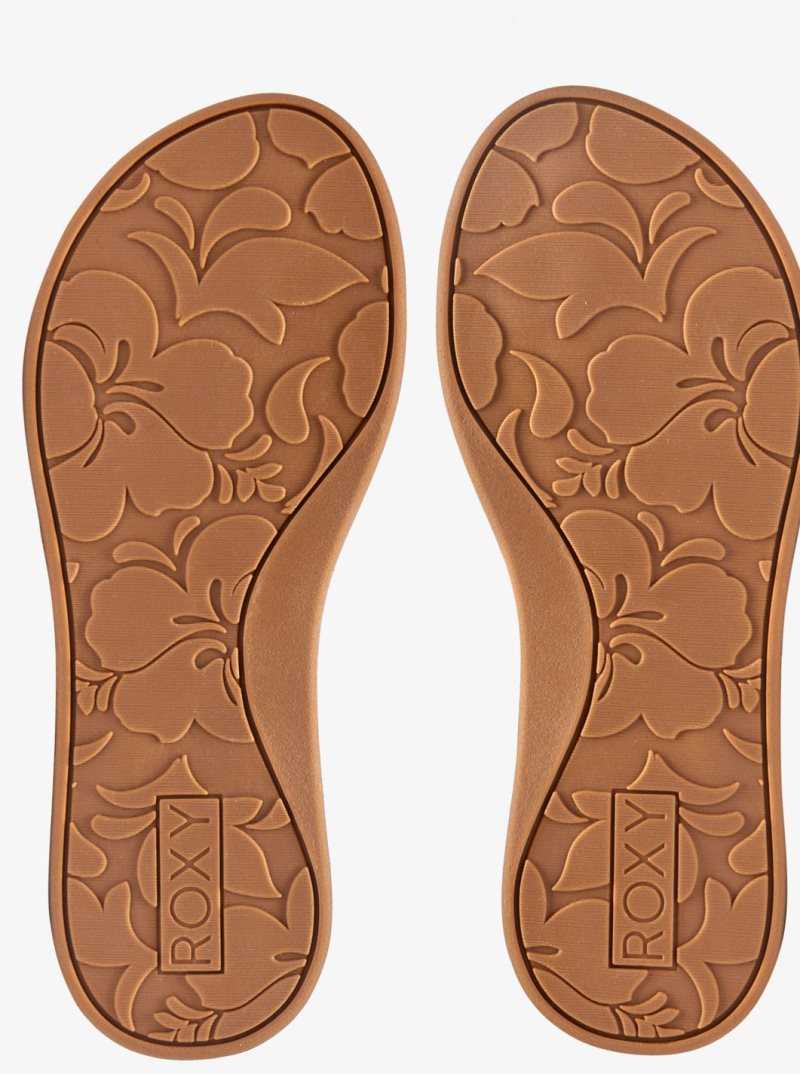 Tong Roxy Colbee Sandals Femme Noir | 189546UNP