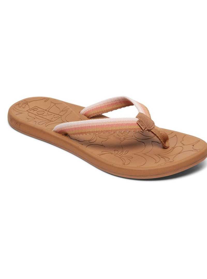 Tong Roxy Colbee Sandals Femme Rose | 217490HZI