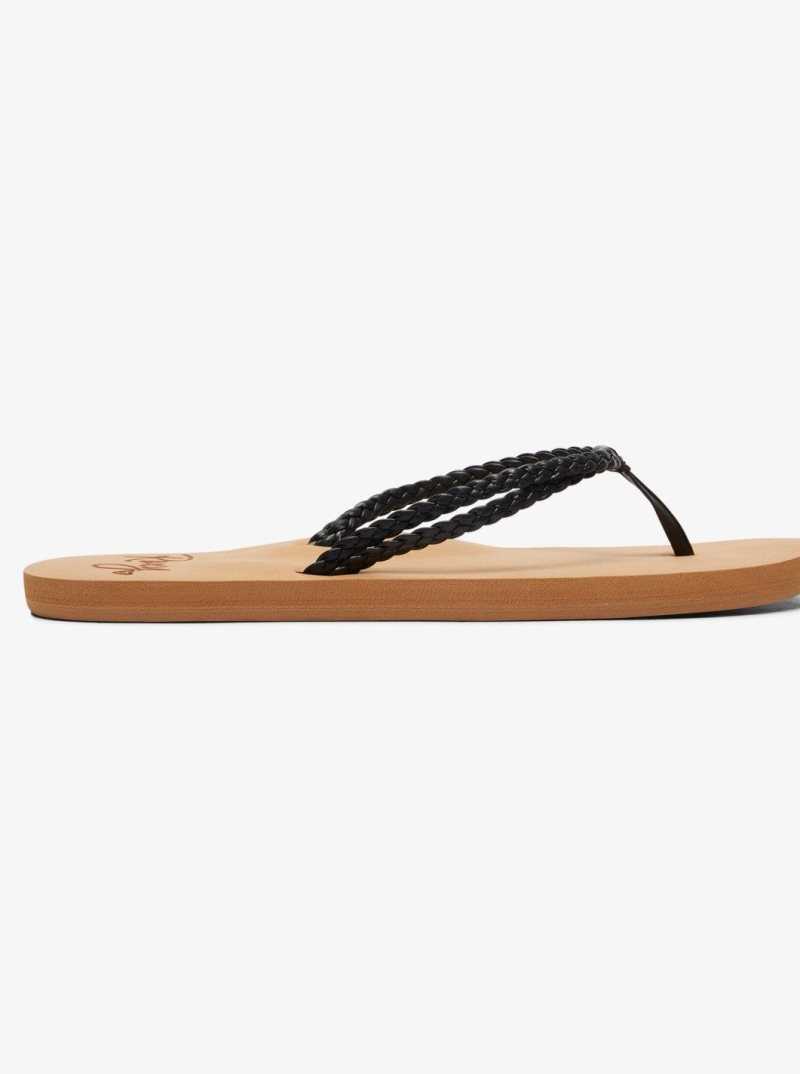 Tong Roxy Costas Femme Noir | 175382LHK