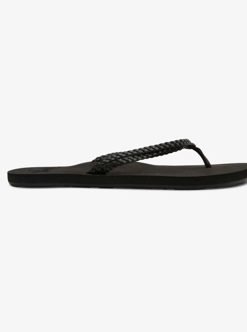 Tong Roxy Costas Femme Noir | 184352YTN