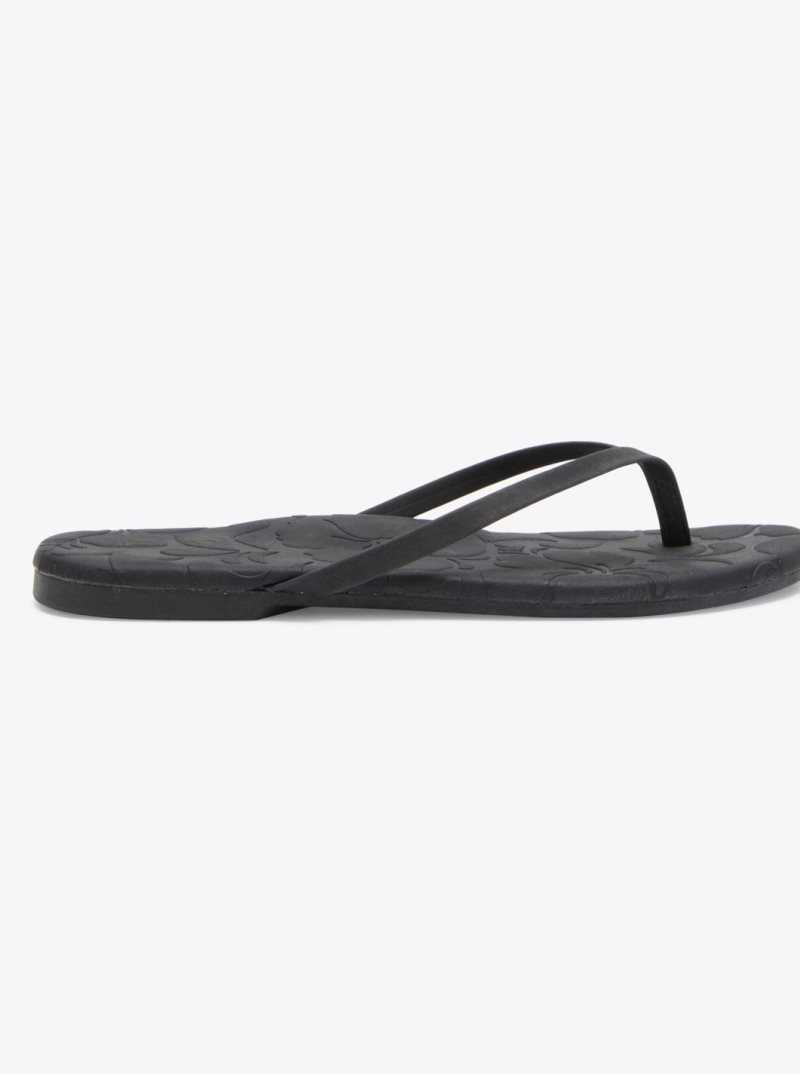 Tong Roxy Gabbie Femme Noir | 620754DEF