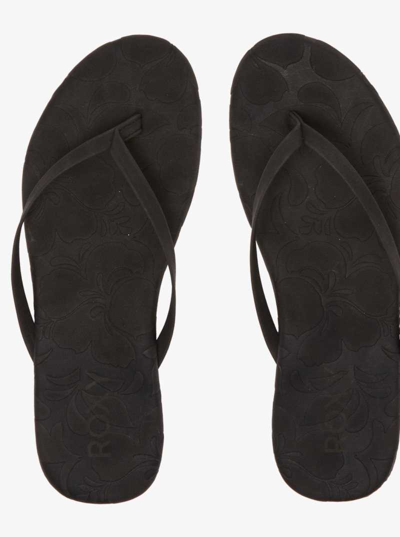 Tong Roxy Gabbie Femme Noir | 620754DEF