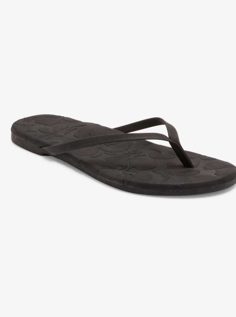 Tong Roxy Gabbie Femme Noir | 620754DEF