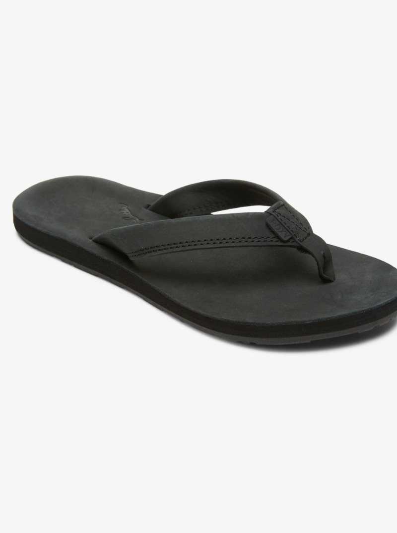 Tong Roxy Lorraine Mode Sandal Femme Noir | 935701ECY
