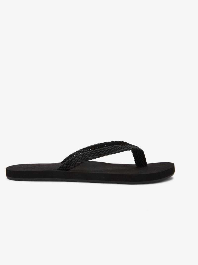 Tong Roxy Malia Femme Noir | 678295DMH
