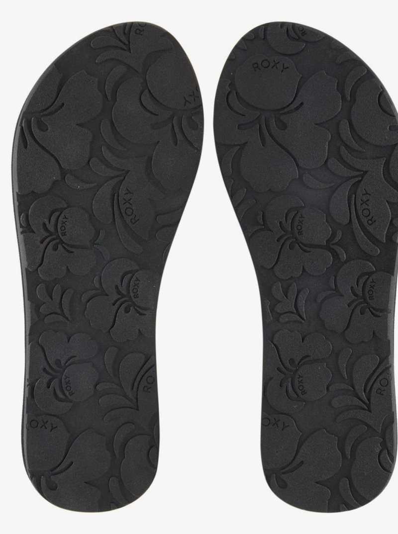 Tong Roxy Malia Femme Noir | 678295DMH