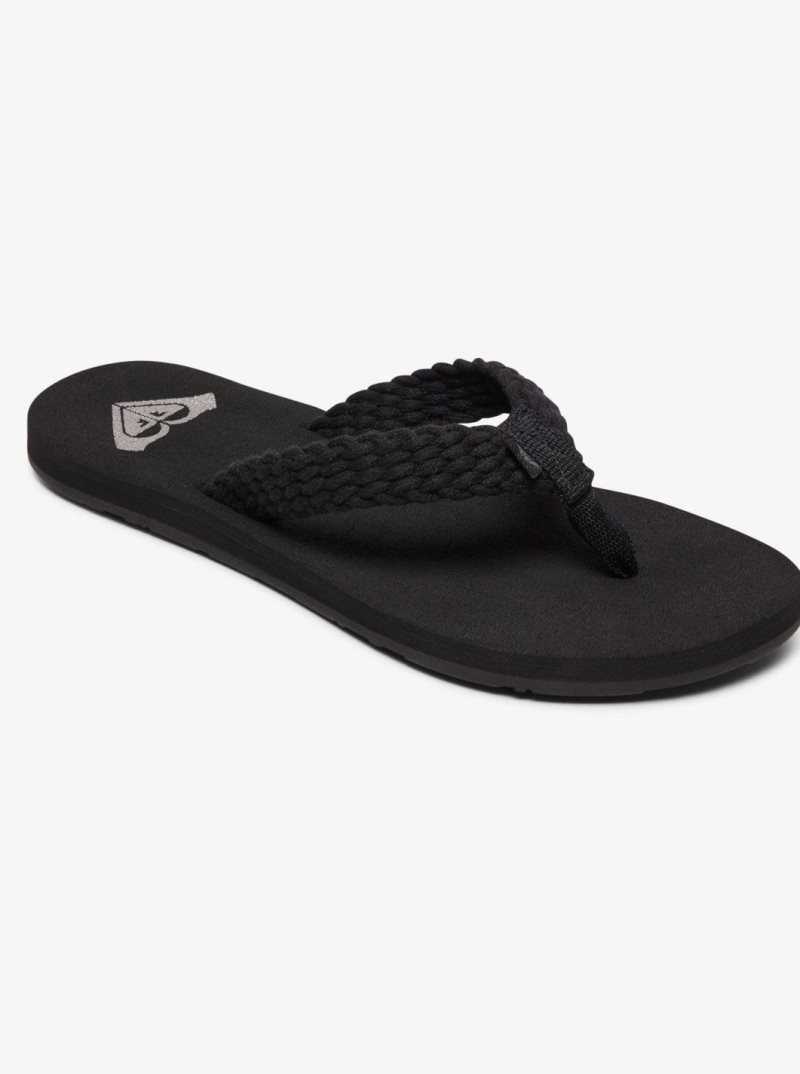 Tong Roxy Porto Femme Noir | 851904NHC