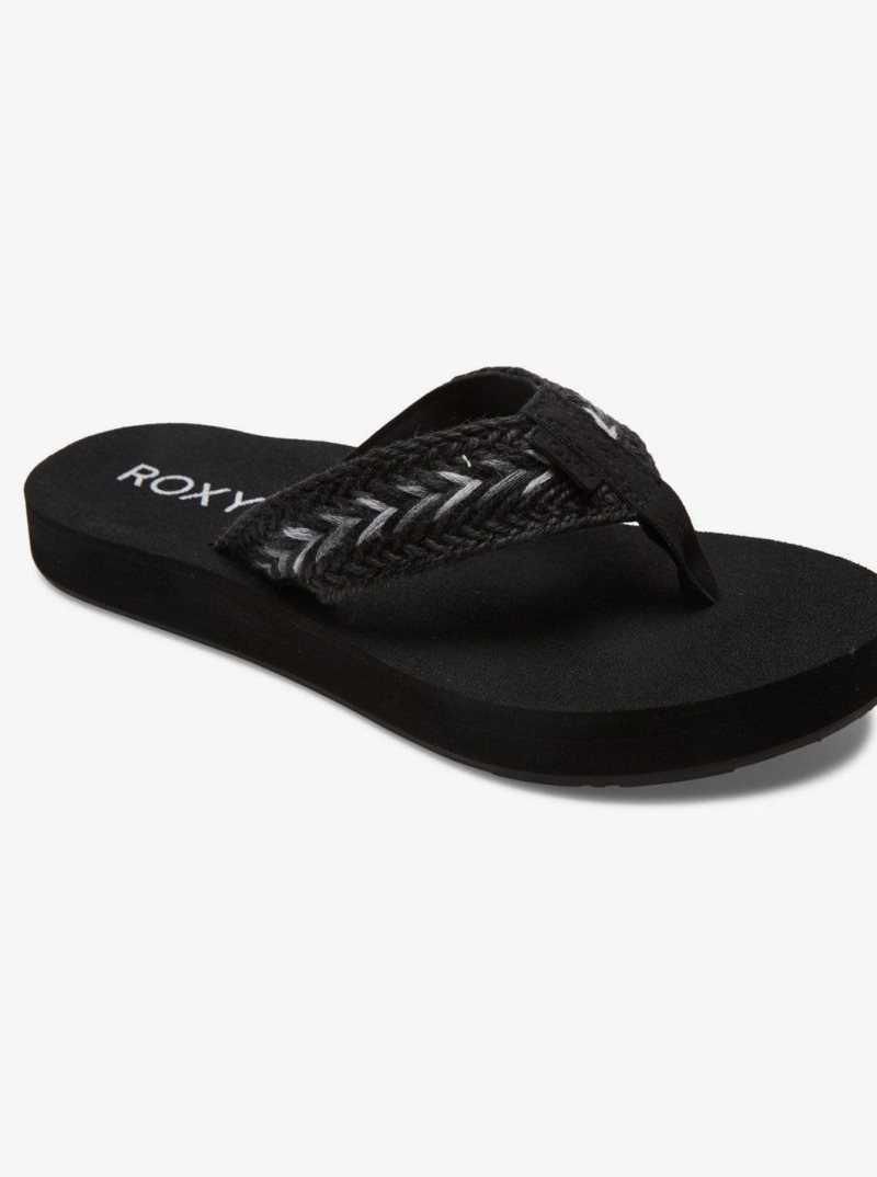 Tong Roxy Rosarito Femme Noir | 091672OLY