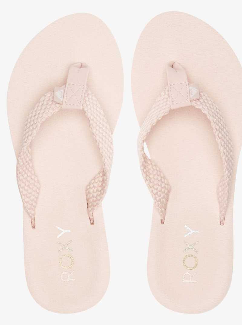 Tong Roxy Send It Sandals Femme Violette Bordeaux | 892640VUA