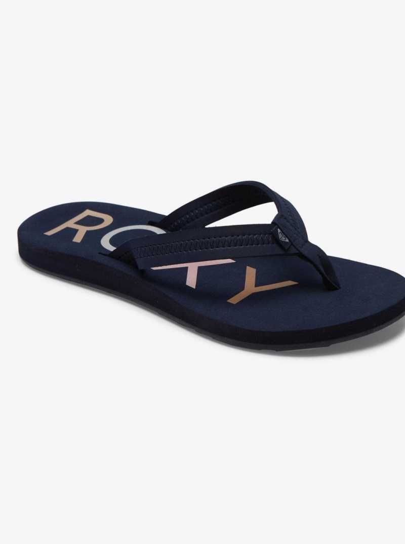 Tong Roxy Vista Femme Bleu Marine | 804931HJO