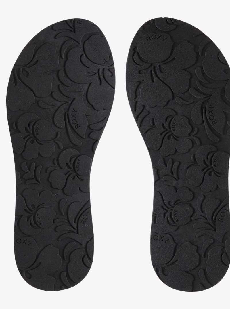 Tong Roxy Vista Femme Noir | 235814OSX