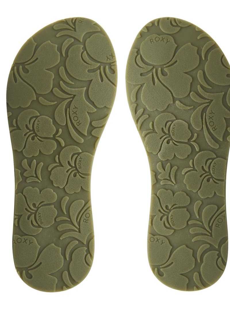 Tong Roxy Vista Femme Vert | 105872QUP