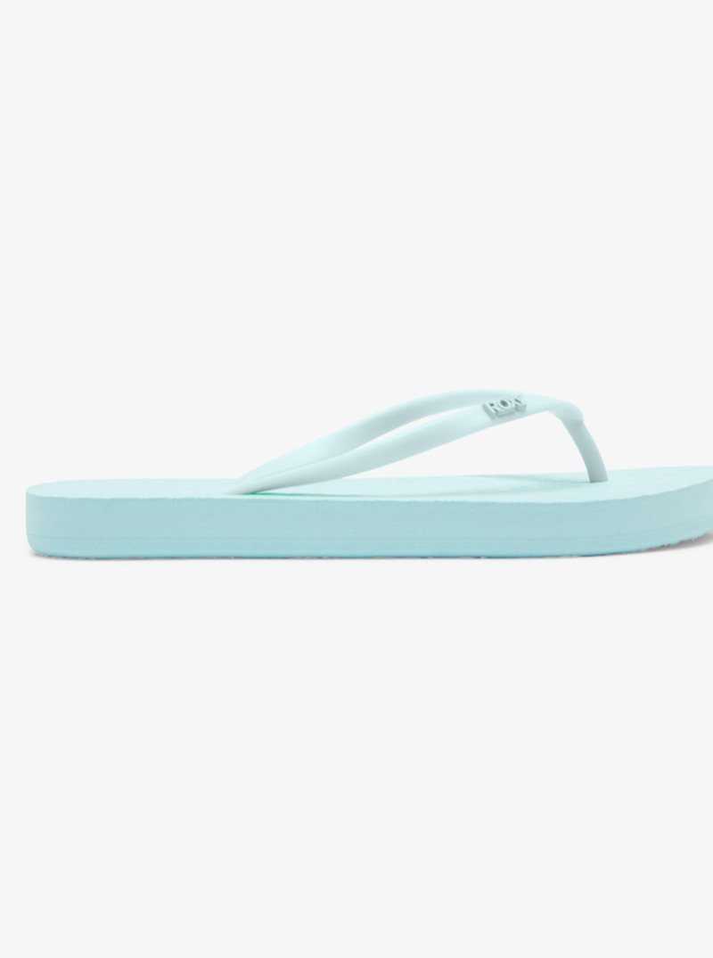 Tong Roxy Viva Hi Sandals Femme Bleu Clair | 485369USF