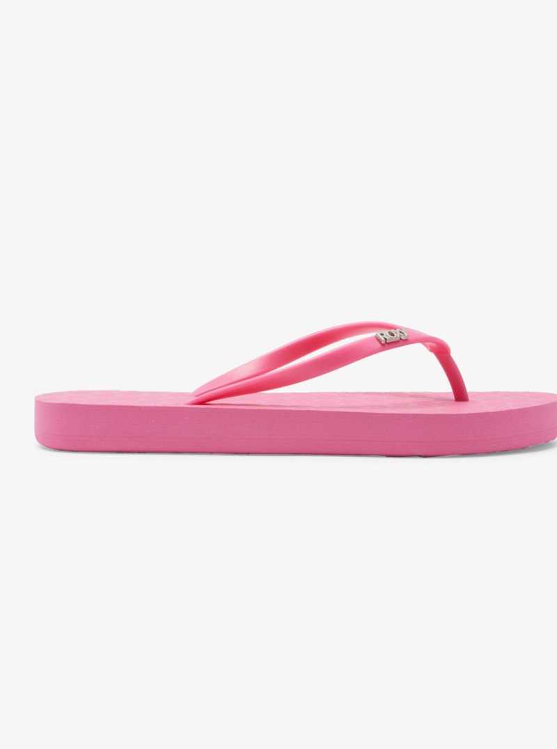 Tong Roxy Viva Hi Sandals Femme Rose | 138549KJB