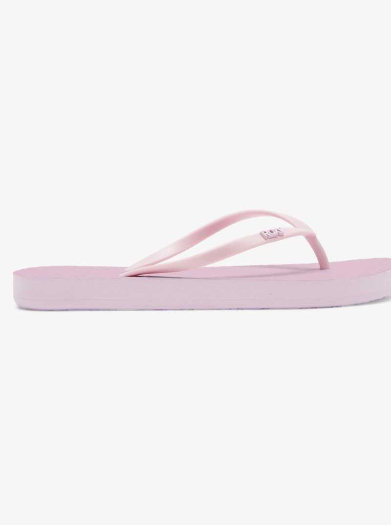 Tong Roxy Viva Hi Sandals Femme Violette | 503479OEB
