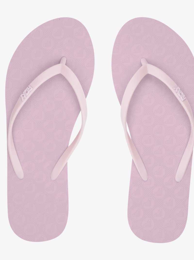 Tong Roxy Viva Hi Sandals Femme Violette | 503479OEB