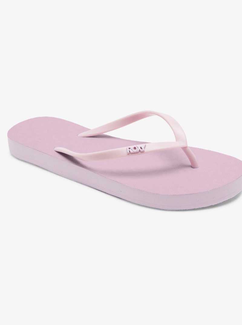Tong Roxy Viva Hi Sandals Femme Violette | 503479OEB