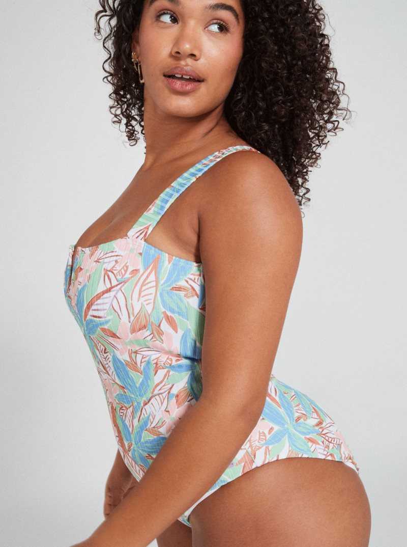 Une pièce Roxy Love Rib The Coco D-Cup Swimsuit Femme | 865429CLH
