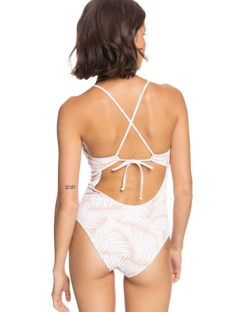 Une pièce Roxy Palm Tree Dreams Swimsuit Femme | 182047EIC